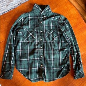 Levi's Dark Green Flannel